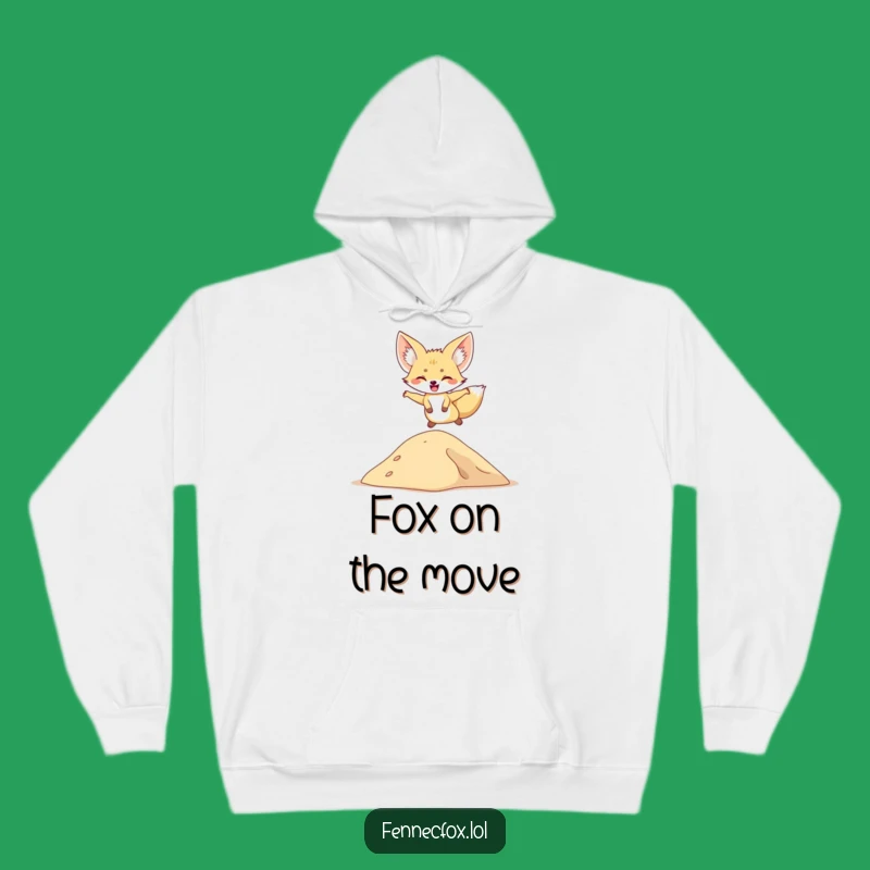 Cozy Funny Fennec Fox Hoodie: Desert Vibes & Perfect Gift