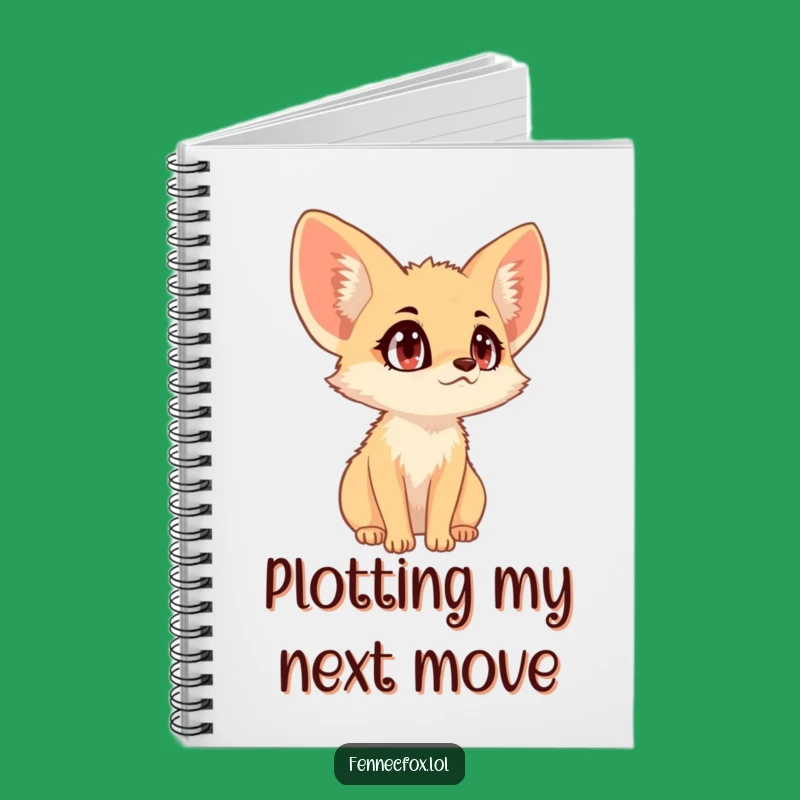 Funny Fennec Fox Listening Notebook: Jot Down Secrets, Hilarious Funny Gift Journal