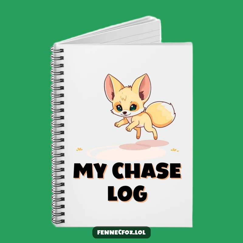 Funny Fennec Fox Mirage Pounce Notebook: Jot Down Hilarious Ideas!