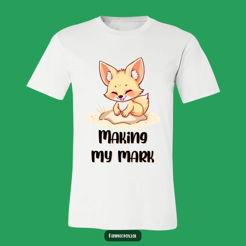 Funny Fennec Fox T-Shirt: Playful Digger, Ideal Funny Gift for the Fun-Loving